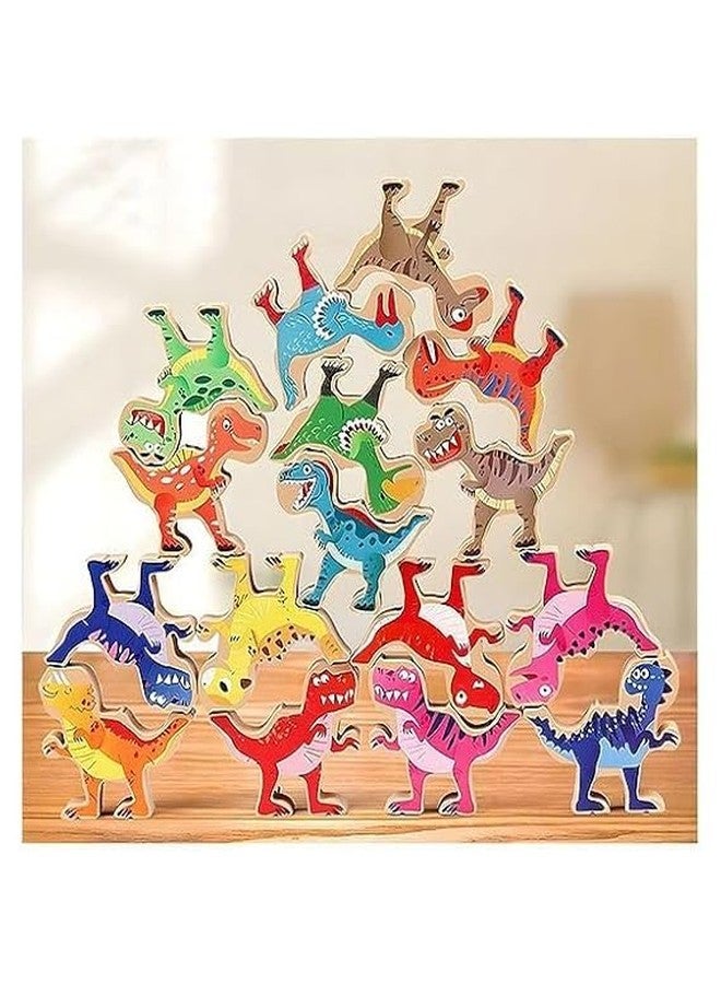 MOPANIRAJ Dinosaur Stacking Toys|Fun Toys for 3-7 Year Old Boys |Birthday Gift for Boys and Girls| Toddler and Family Puzzle | Blocks Toy for Preschool - Image 3